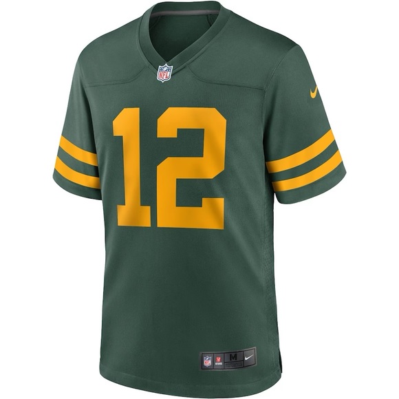 Aaron Rodgers #12 STITCHED Packers On-Field Alternate NFL Jersey  NWT - Picture 2 of 15